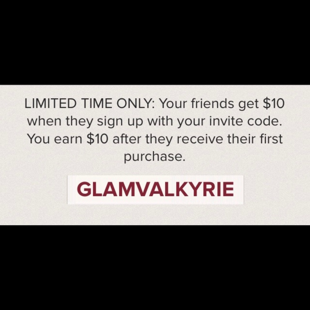 Brand new to Poshmark?  I can save you $10!